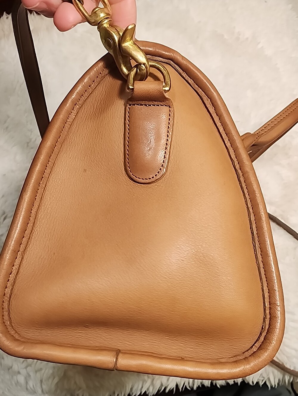 Vintage Coach Satchel/Crossbody Bag - Picture 8 of 16